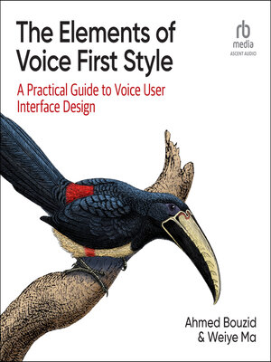 cover image of The Elements of Voice First Style
